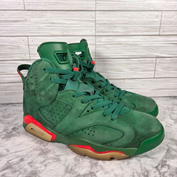 Nike Air Jordan 6 Retro NRG Green Gatorade Men's 10.5 AJ5986-335 Project Restore - Picture 1 of 10